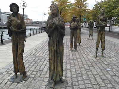 Famine monument